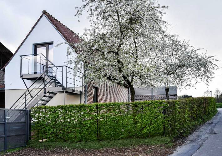 Location de vacances pour 2 personnes, avec jardin et vue à Halle (Flandre)