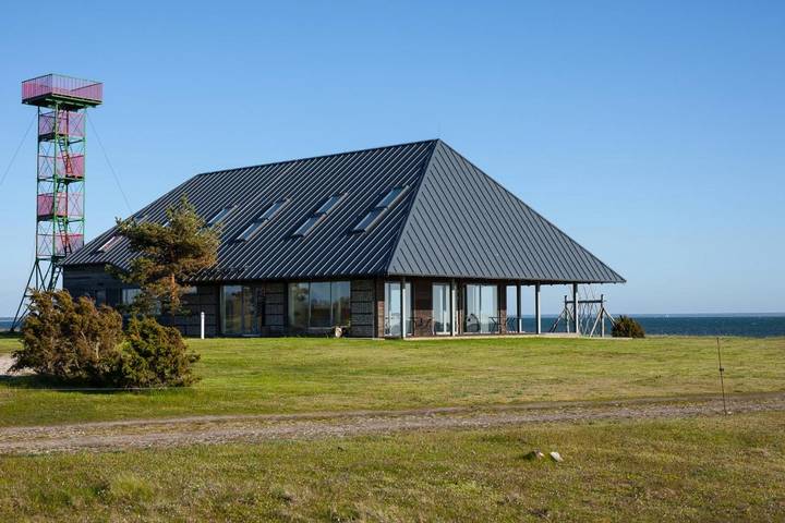 Ferienhaus für 20 Personen, mit Garten und Ausblick sowie Sauna, mit Haustier in Estland