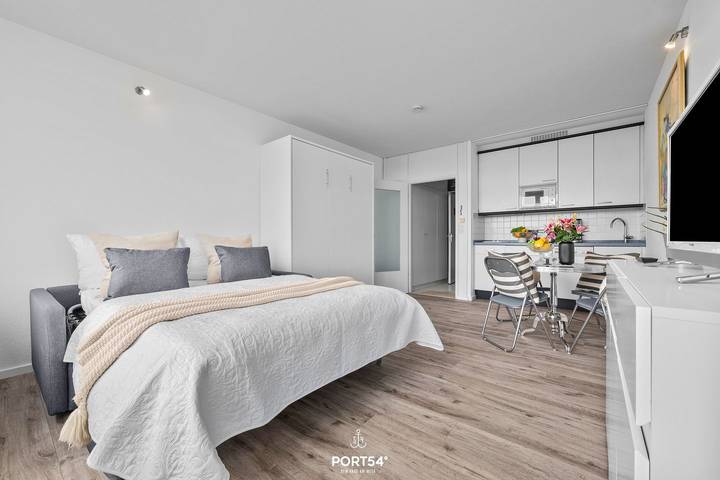 Ferienwohnung für 4 Personen, mit Balkon und Garten sowie Ausblick an der Kieler Bucht - 3