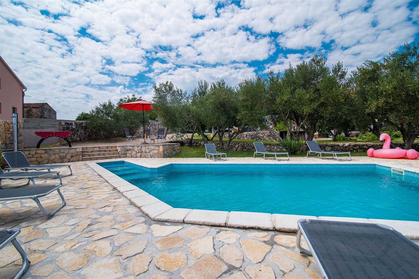 Villa voor 8 personen met zwembad in Dobrinj, Krk