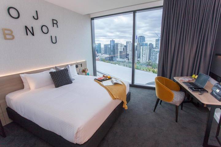 Hotel voor 2 personen, met terras en uitzicht in Melbourne