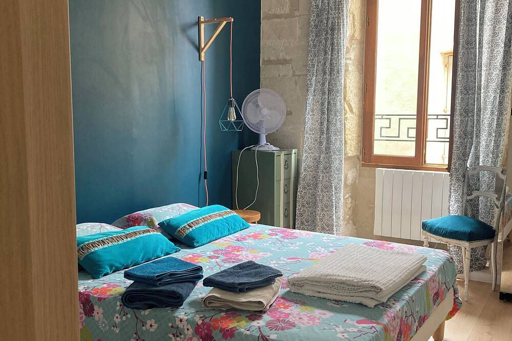 In a historic 12th-century building in Montfrin, Nimes region