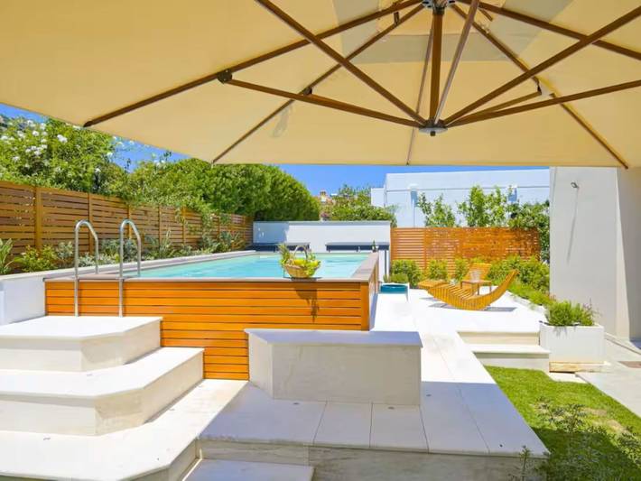 Villa pour 8 personnes, avec piscine et jardin à Villasimius