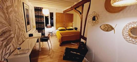 Cottage pour 2 personnes, avec vue ainsi que terrasse et jardin à Préaux (Seine-Maritime)