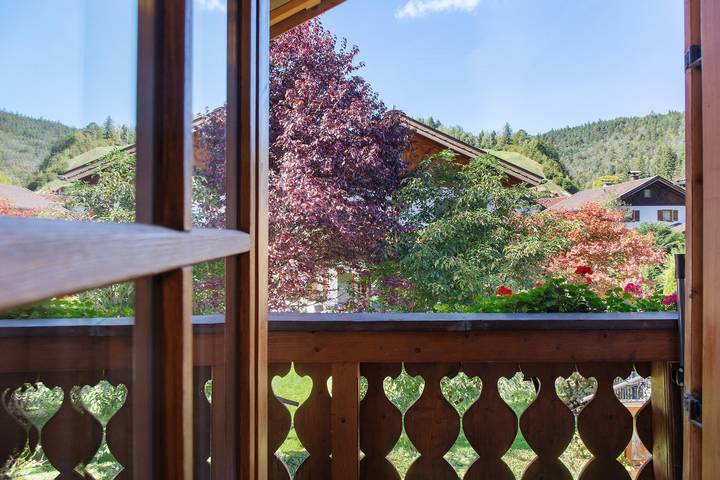 Appartement "Benedetti" avec balcon, vue sur la montagne et Wi-Fi in Mittenwald, Alpes bavaroises