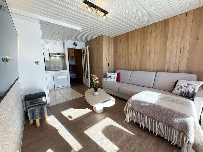 Studioleilighet for 6 personer, med Terrasse i Val Thorens