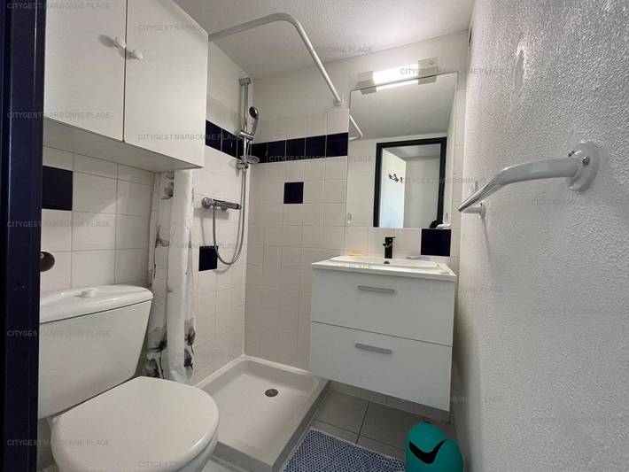 Ganze Ferienwohnung, Klimatisierter Pavillon in Residenz mit Swimmingpool – Narbonne Plage 4Bs14 in Narbonne Plage, Narbonne