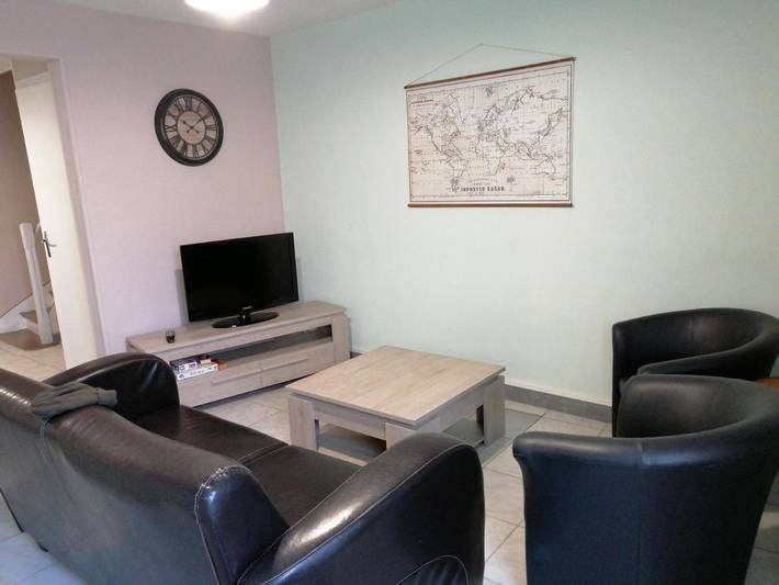 Location de vacances pour 6 personnes, avec Terrasse ainsi que Jardin et Vue à Picauville