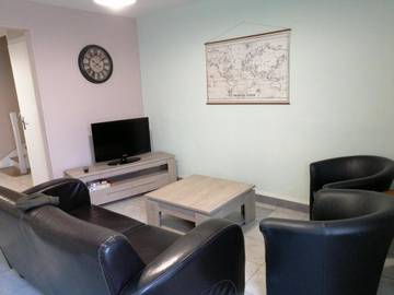 Gîte pour 6 personnes, avec vue et jardin, animaux acceptés à Picauville