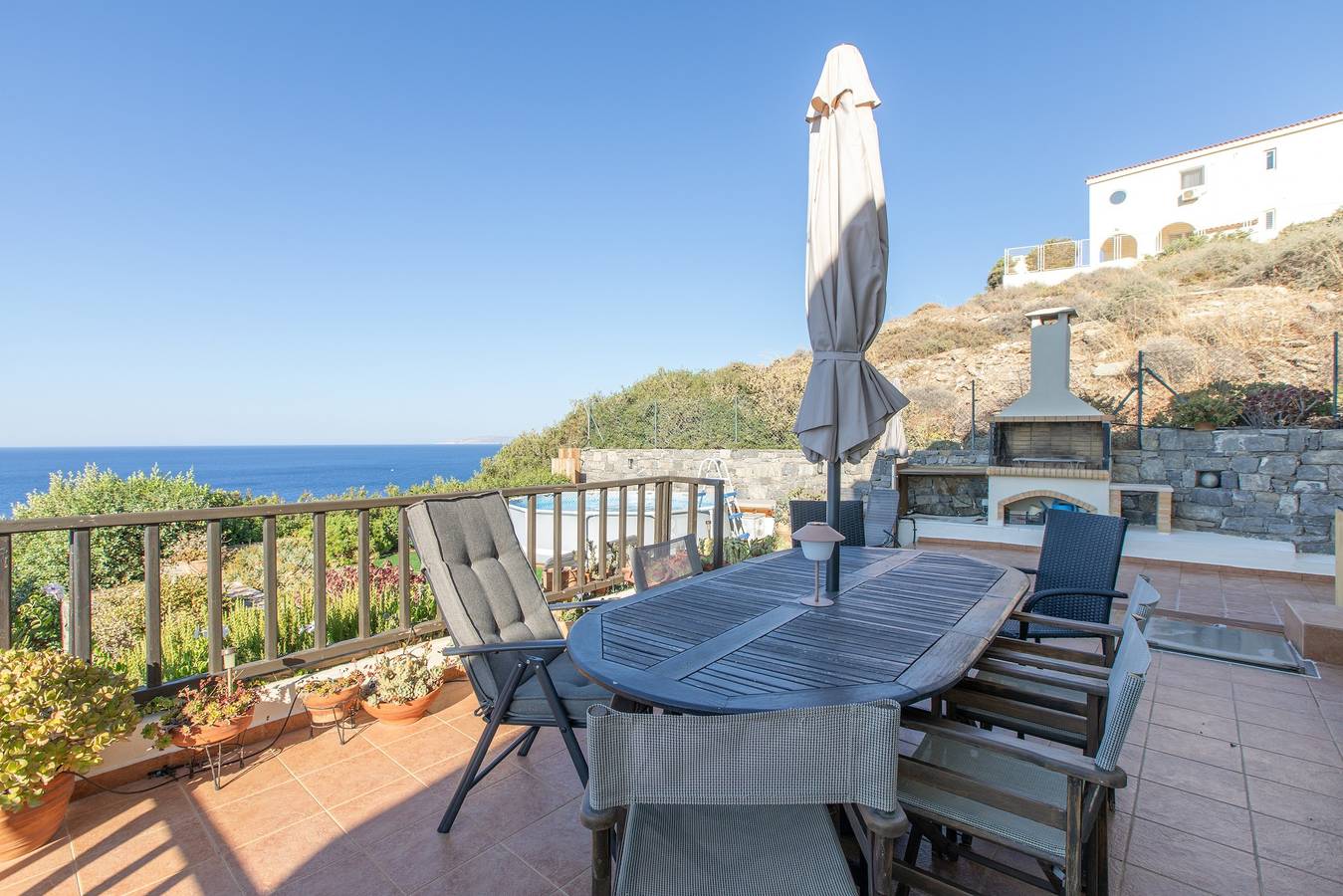 Villa 'Stella Ioannis' mit Meerblick, Wlan und Klimaanlage in Lygaria, Achlada