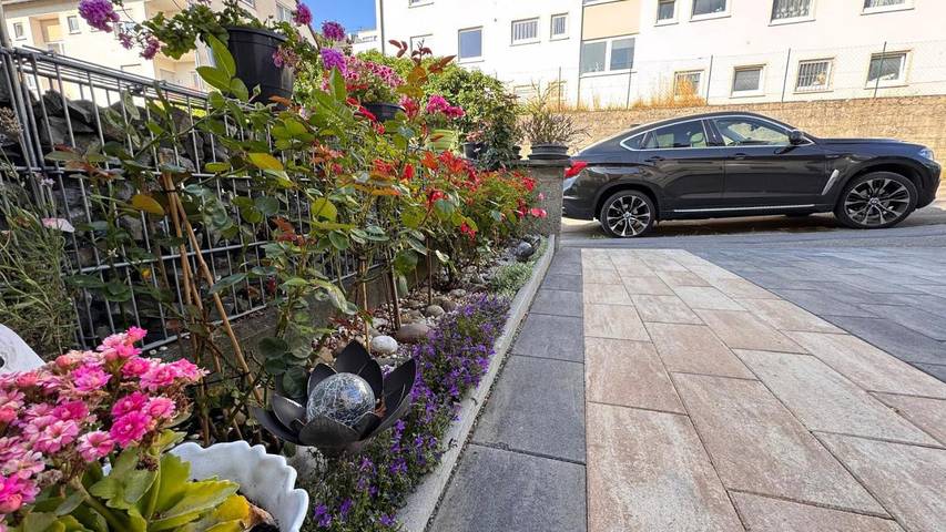 Ferienwohnung für 6 Personen, mit Balkon und Terrasse sowie Garten und Ausblick in Blaustein - 4