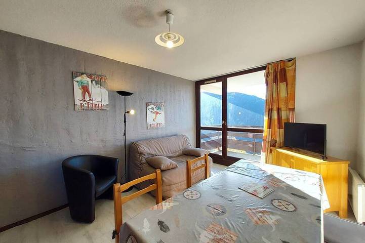 Ganze Wohnung, Charmante 3-Zi.-Whg., direkter Pistenzugang, Balkon & TV, Plan Peisey in Vanoise-Massiv