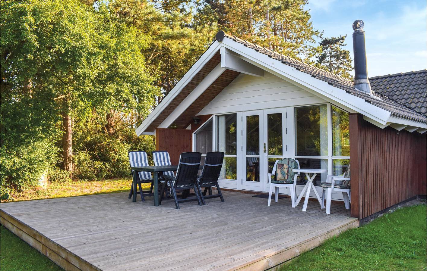Ferienhaus für 8 Personen mit Sauna in Nordstrand (Tranekær), Tranekær