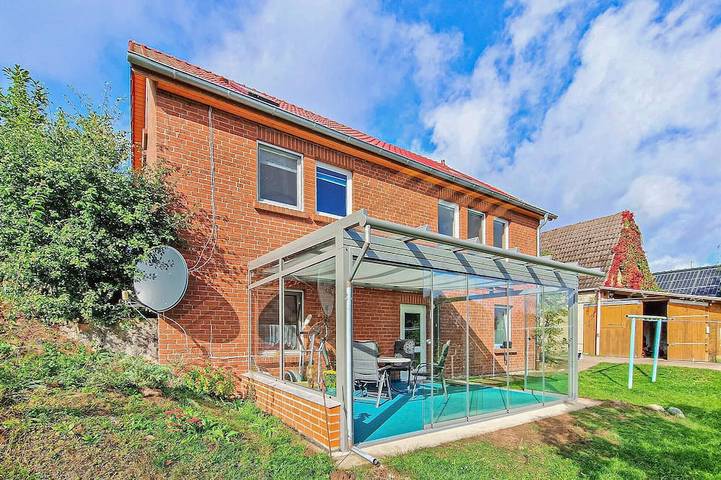 Ferienwohnung für 4 Personen, mit Terrasse in Leizen