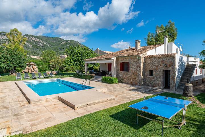 Casa de vacaciones para 8 personas, con Jardín en Selva (Mallorca)