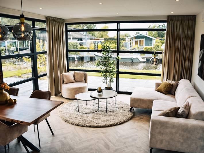 Vakantiehuis voor 4 personen, met terras en uitzicht in Loosdrecht