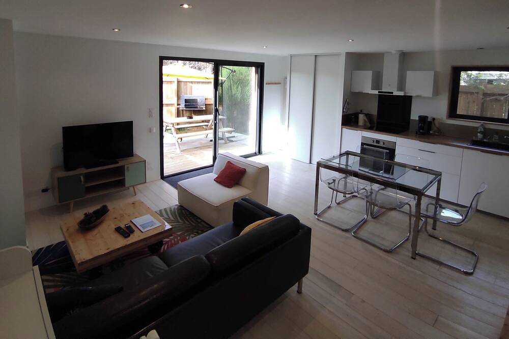 Agréable Chalet en pin des Landes à 5 mn des Plages in Messanges, Region de Dax