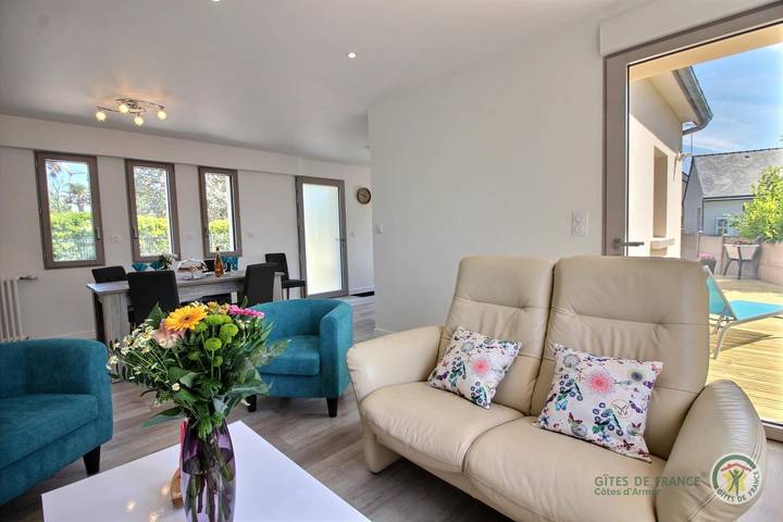 Gîte pour 4 personnes, avec terrasse et jardin dans Ploumanac'h - 4