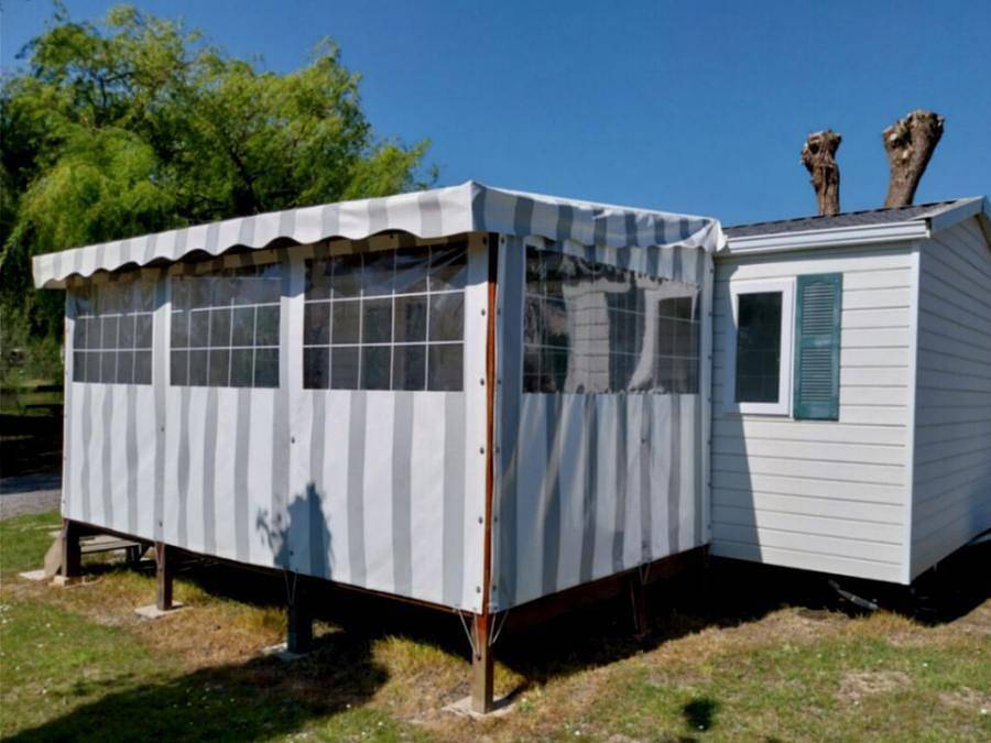 Camping Paradis - Domaine de Bellevue - Mobilheim 4 personen - Privilegierte Reihe - 2 Zi. - 4 Pers. in Saint-Christophe-du-Ligneron, Loire-Tal