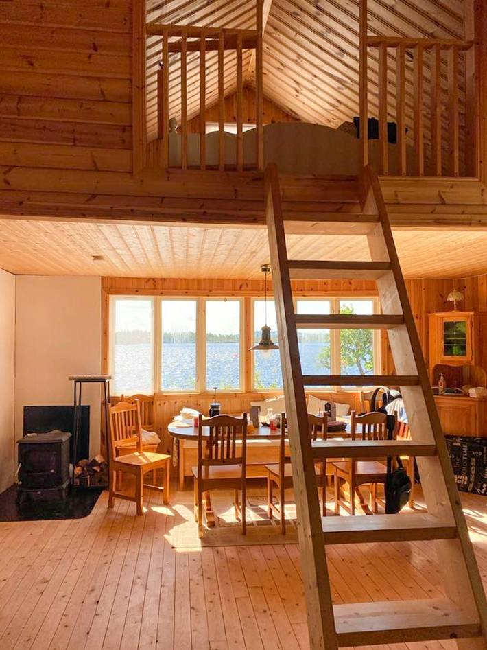 Ferienhaus für 6 Personen, mit Terrasse und Sauna, mit Haustier in Nordschweden - 3