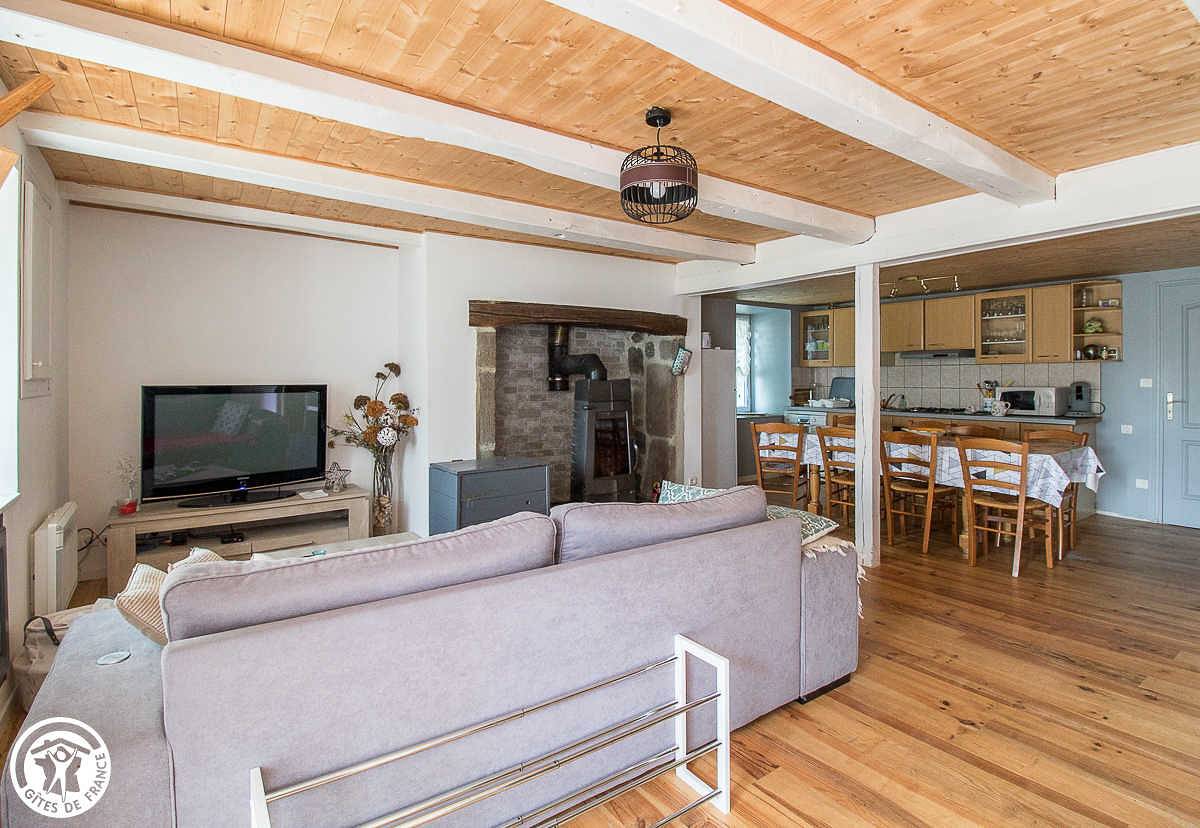 Gîte de Terrif in Larodde, Parc naturel régional des Volcans d'Auvergne