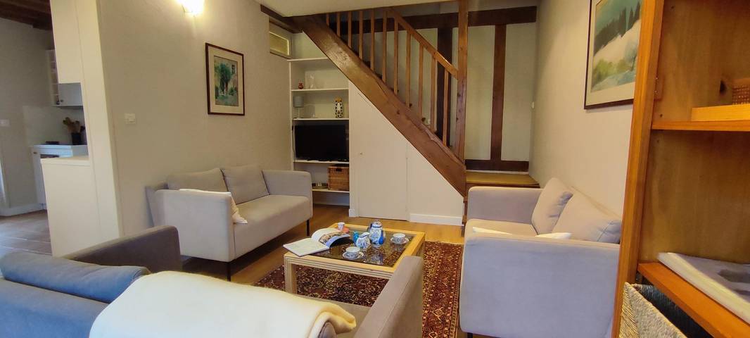 Gîte pour 5 personnes, avec jardin à La Mailleraye-sur-Seine - 3