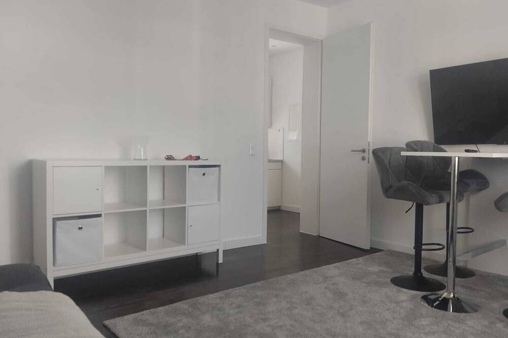 Ganze Wohnung, Frankfurt Downtown -50m² voll möblierte Wohnung mit Reinigungsservice in Frankfurt, Südhessen