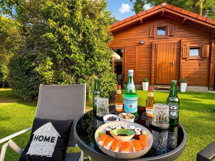 Ferienhaus für 3 Personen, mit Balkon und Terrasse sowie Garten und Ausblick in Berlin Lichtenberg