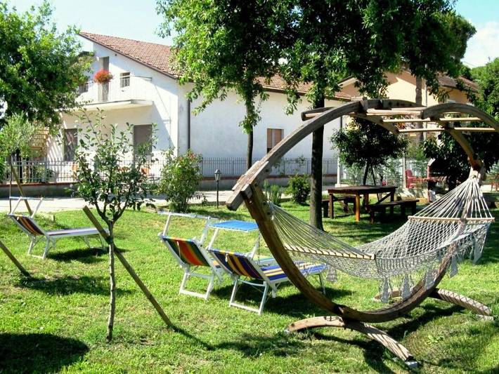 Appartement de vacances pour 4 personnes, avec jardin