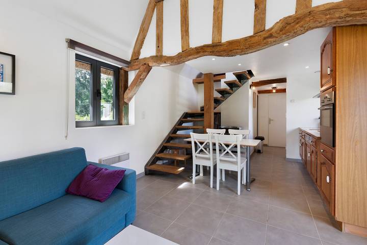 La chaumière - Au coeur d'un domaine de 20 Hectares in Flancourt-Catelon, Région de Bernay