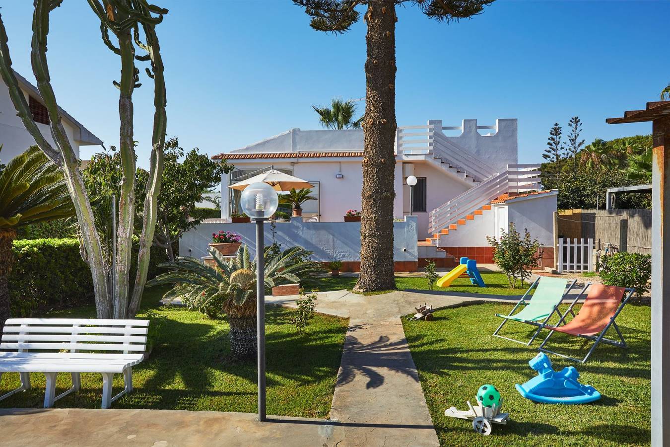 Ferienhaus für 4 Personen mit Garten in Santa Maria del Focallo, Ispica