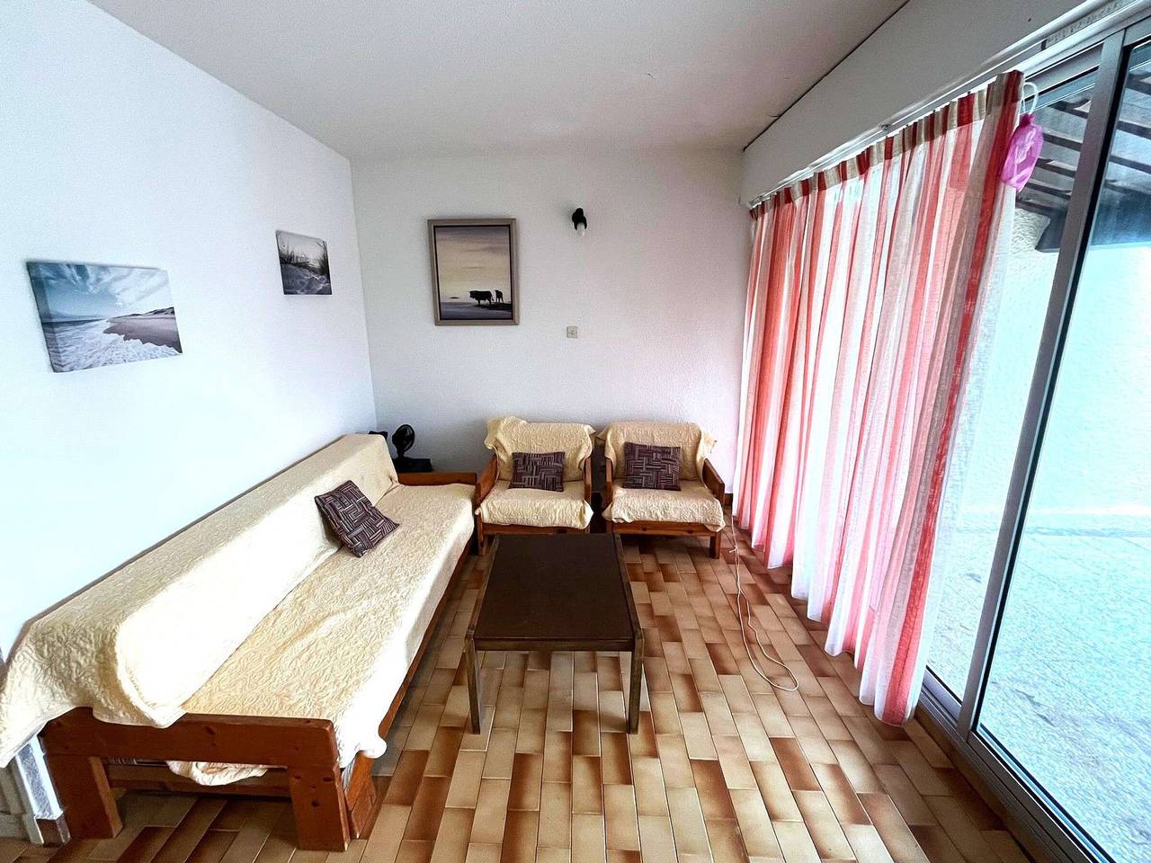 Appartement entier, Charmant T3, 6 Pers., Front de Mer, Parking in Cap d'Agde, Agde
