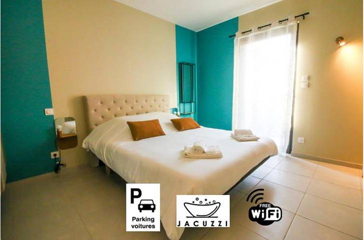 Chambre d’hôte pour 2 personnes, avec terrasse et jacuzzi - 1