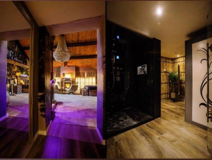 Location de vacances pour 2 personnes, avec sauna et jardin ainsi que terrasse et vue sur le lac à Bois Le Duc - 3