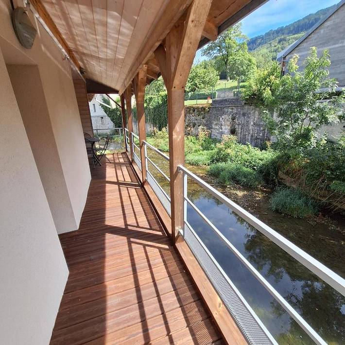 Location de vacances pour 5 personnes, avec sauna ainsi que jardin et vue, animaux acceptés à Salins-les-Bains - 4