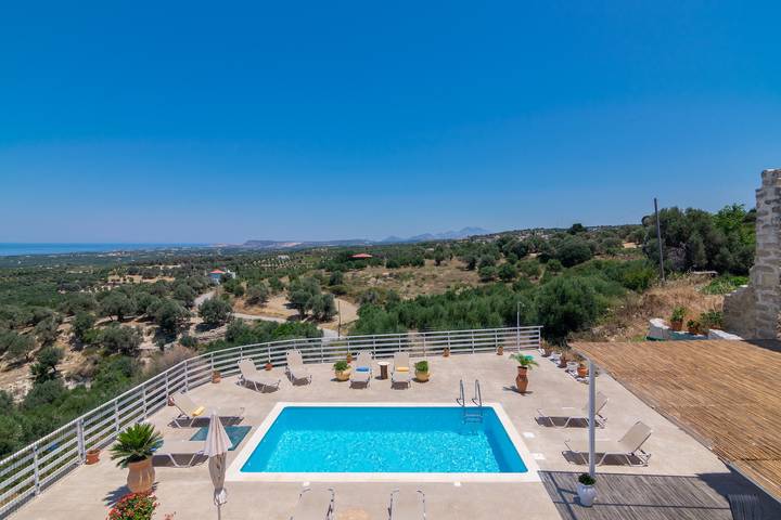 Haravgi villa (3 bedrooms) in Mesi, Rethymno und Umgebung