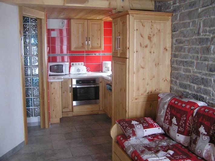 Gîte pour 4 personnes, avec jardin, animaux acceptés dans Col du Mollard - 4