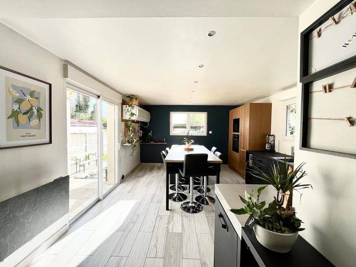 Maison de vacances pour 8 personnes, avec terrasse ainsi que vue sur le lac et vue, animaux acceptés