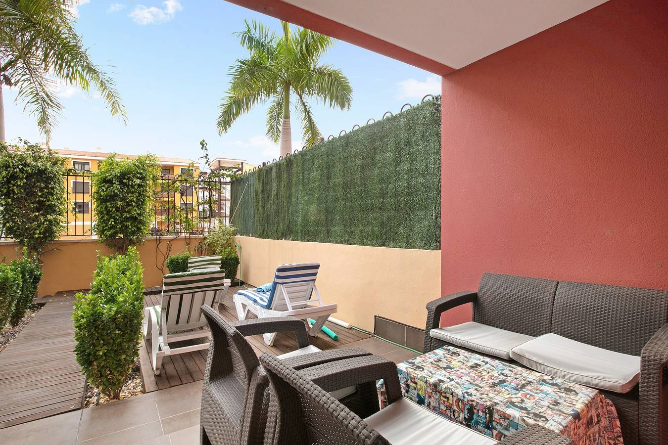 Appartement entier, Maison de vacances "Appartement El Mocan - Palm Mar" avec piscine partagée et Wi-Fi in Palm-Mar, Arona