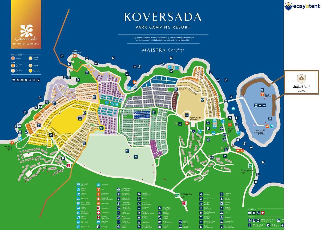 Koversada Camping Resort in Vrsar, Općina Vrsar