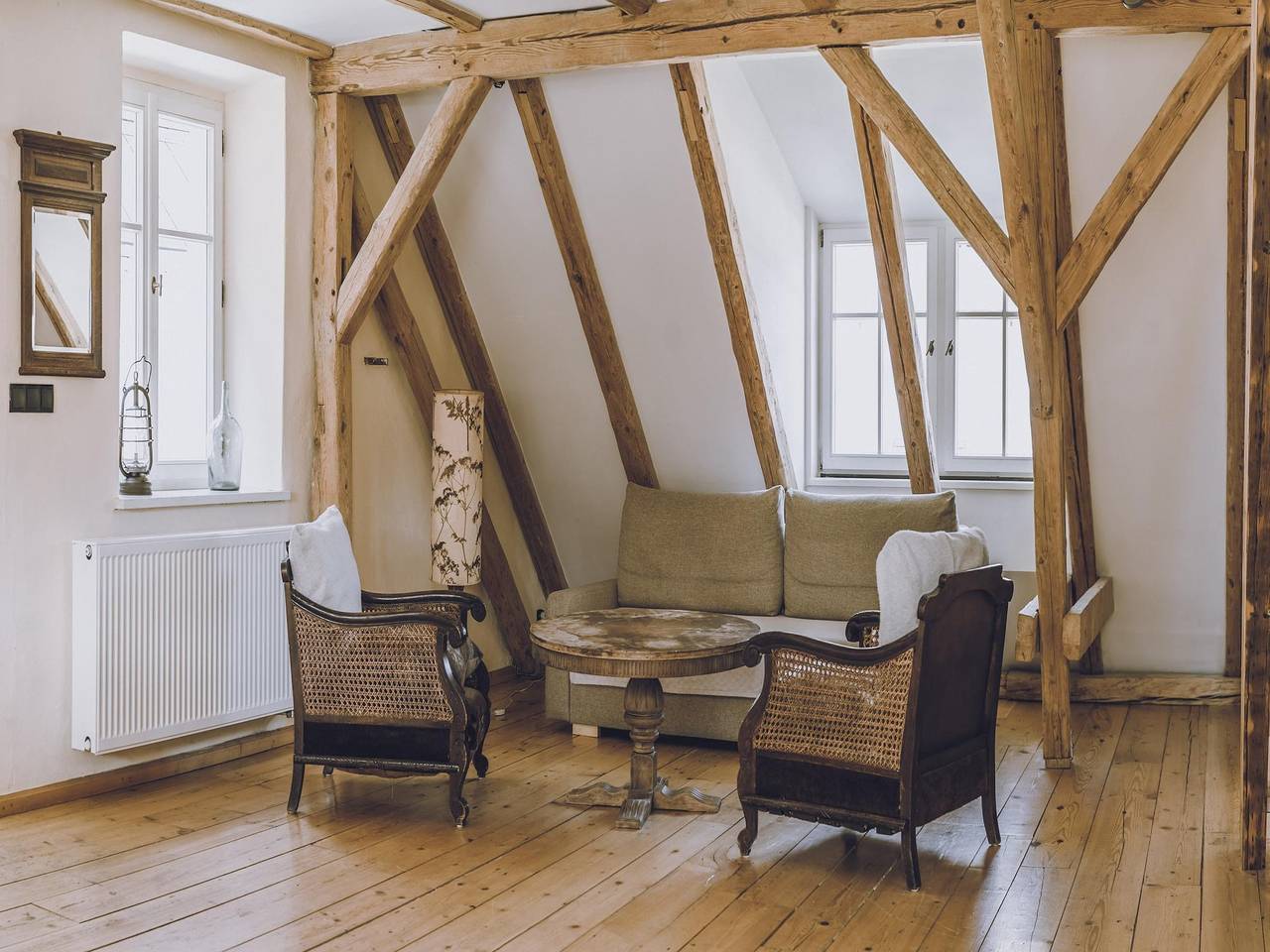 Spacious authentic Polish farmhouse in Sudeten (Poland)