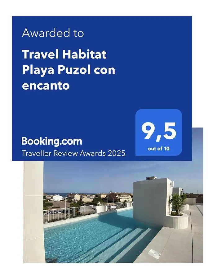 Apartamento de vacaciones para 4 personas, con terraza además de vistas y piscina - 1