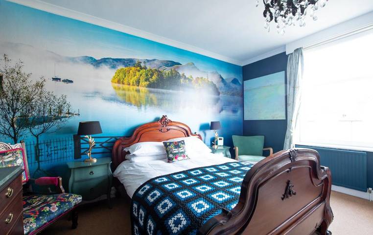 Holiday letting for 2 people, with Terrace and Garden as well as Lake view and View in Derwentwater