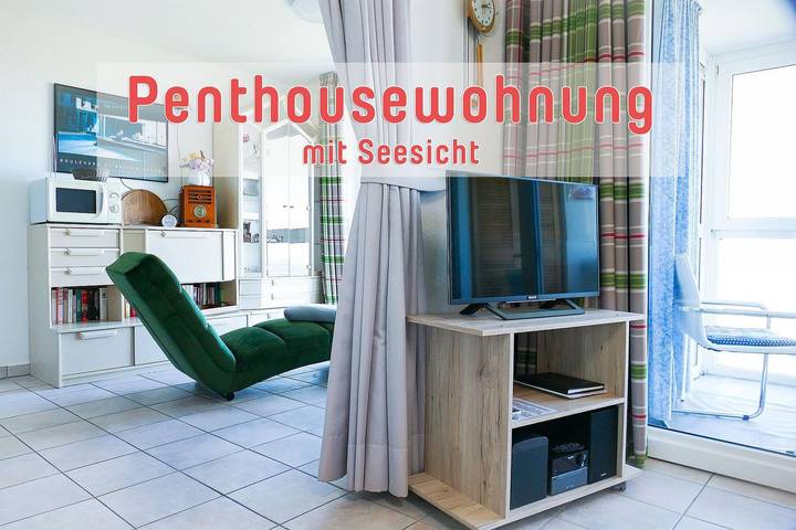 Ferienwohnung für 2 Personen, mit Balkon und Balkon/Terrasse sowie Garten in Sahlenburg