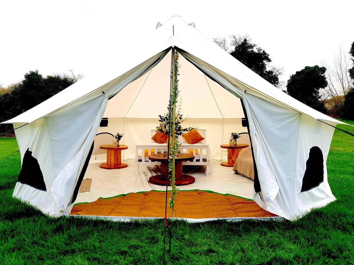 The Ski View Tent in Holme Pierrepont, Nottinghamshire