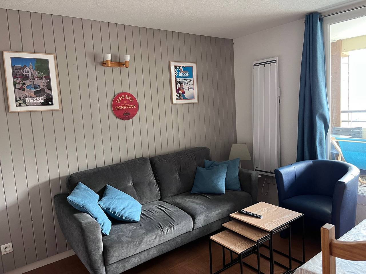 Appartement entier, Appartement spacieux pour 6 avec terrasse et parking privé in Super Besse, Besse-et-Saint-Anastaise
