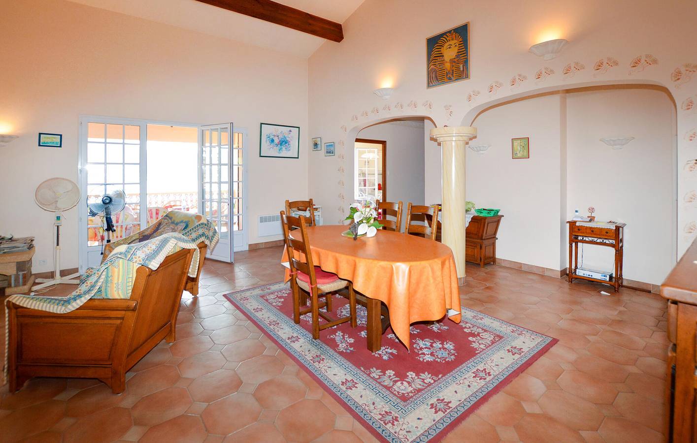 Appartement avec vue sur la mer, climatisation et parking in Appietto, Golfe de Sagone