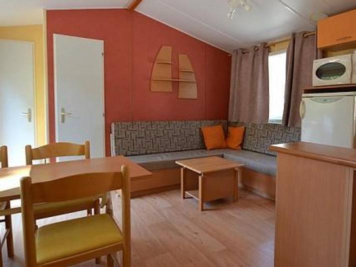 Camping Coeur d'Ardèche - Mobilhome 7 personnes - Mobil-home 5/7 places. Tv 5/7 pers in Saint-Vincent-de-Durfort, Parc naturel régional des Monts d'Ardèche