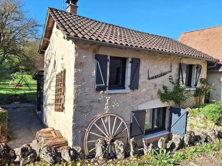 Location de vacances pour 4 personnes, avec Terrasse à Saujac