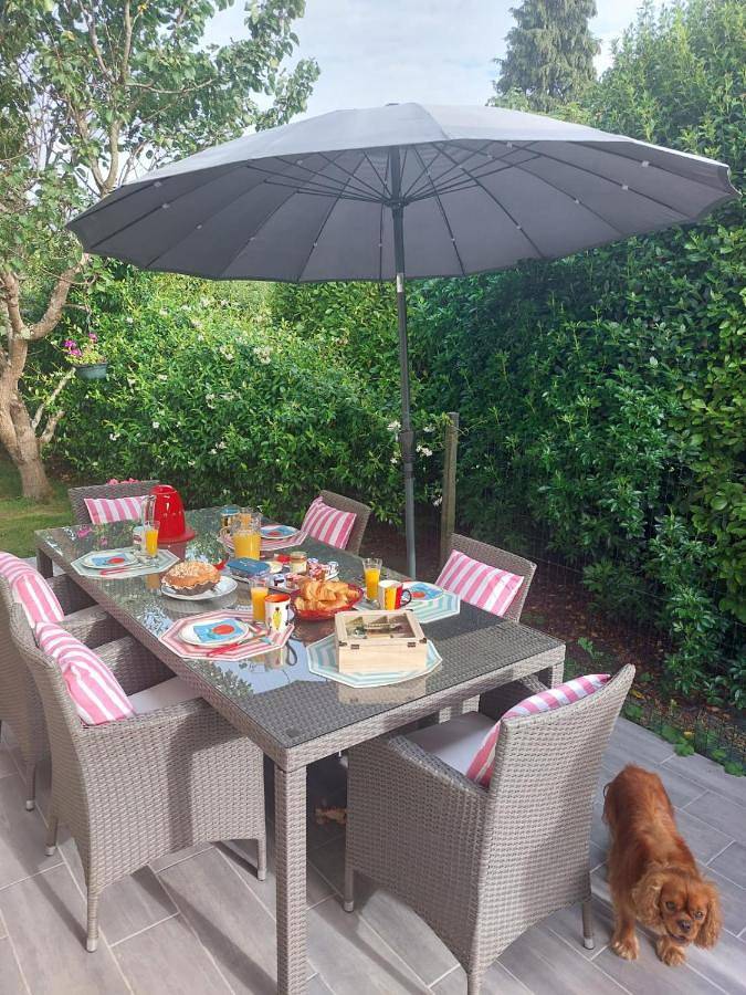 Location de vacances pour 2 personnes, avec balcon ainsi que jacuzzi et jardin à Saint-Avé - 3